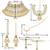 Aheli jodha akbar style choker necklace bridal jewellery set gift for women