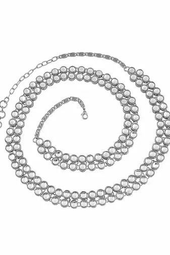 Aheli traditional jewellery kundan waist belt kamar bandh belly chain for women