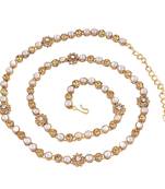 Aheli traditional kundan waist belt kamarband belly chain for women