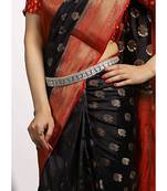 Aheli kundan white waist belt kamar bandh belly chain traditional jewellery gift for women