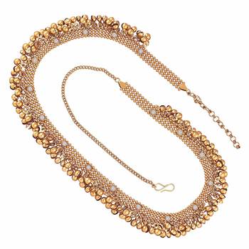 Aheli traditional antique waist belt kamar bandh kamar patta belly chain wedding jewellery gift for women 3