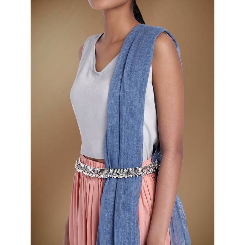 Aheli oxidised waist belt kamar bandh kamar patta belly chain traditional jewellery gift for women