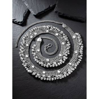 Aheli oxidised waist belt kamar bandh kamar patta belly chain traditional jewellery gift for women 2
