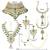 Aheli jodha akbar green bridal choker necklace traditional dulhan jewellery set gift for women