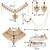 Aheli jodha akbar bridal choker necklace traditional jewellery set for women girls