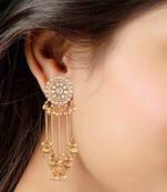 Aheli gold plated chandbali earrings for women & girl