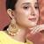 Aheli meenakari gold plated chandbali traditional earrings gift for women girls
