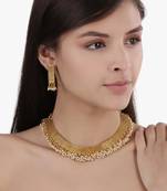 Aheli traditional necklace jewellery set with earrings for women