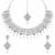 Aheli rajasthani necklace set with earrings & maang tikka for women