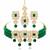 Aheli adjustable choker necklace with earring maang tikka jewellery set for women