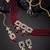 Aheli adjustable choker necklace with earring maang tikka jewellery set for women