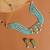 Aheli sky blue choker necklace with earring maang tikka jewellery set for women