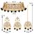 Aheli ethnic black traditional jewellery kundan choker necklace earring maang tikka set for women