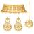 Aheli ethnic indian traditional jewellery kundan choker necklace earring maang tikka set jewellery for women