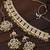 Aheli green choker necklace earring maang tikka set gift for women