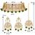 Aheli green choker necklace earring maang tikka set gift for women