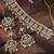 Aheli ethnic grey traditional jewellery kundan choker necklace earring maang tikka set for women