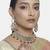 Aheli ethnic maroon traditional jewellery kundan choker necklace earring maang tikka set for women