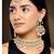 Aheli ethnic pink traditional jewellery kundan necklace earring mang tikka set for women