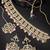 Aheli ethnic pink traditional jewellery kundan necklace earring mang tikka set for women