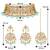 Aheli ethnic sky blue traditional jewellery kundan brass alloy necklace earring mang tikka set for women