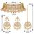 Aheli ethnic indian traditional jewellery kundan choker necklace earring maang tikka set gift for women