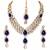 Aheli kundan studded traditional necklace jewellery set gift for women