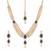 Aheli kundan studded traditional necklace jewellery set gift for women