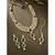 Aheli green traditional kundan necklace jewellery set gift for women