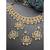 Aheli traditional kundan choker necklace earring & maang tikka set for women