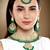 Aheli kundan choker necklace earring maang tikka traditional jewellery set for women