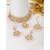 Aheli kundan choker necklace earring maang tikka traditional jewellery set for women