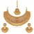 Aheli wedding necklace set with earring & maang tikka for women