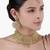 Aheli choker necklace with earring & maang tikka set for women