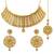 Aheli choker necklace with earring & maang tikka set for women