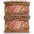 Aheli silk thread matching floral bangle set bridal chuda chura jewellery for women navratri gift