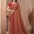 Multicolor printed crepe silk fancy smooth saree with unstitch blouse