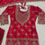 Pink silk sequin embroidery work kurta Sharara and Dupataa 3pc set