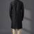 Black dupion silk embroidered kurta set
