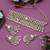 White color choker kundan necklace set