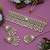 Pista green color choker kundan necklace set