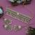 Green color choker kundan necklace set