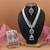 Light purple color kundan necklace set