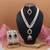 Red color kundan necklace set
