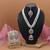 Light pink color kundan necklace set