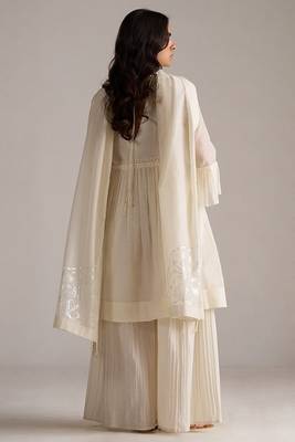 Ivory pure chanderi kurta set 4