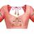 Off white soft kanjeevaram paithani silk zari weaving saree with contrast blouse piece