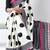 Dark-pink color all over big polka dot printed work japan satin saree with unstitched blouse