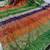 Multi Color Sequins Work Silk Saree