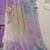 LightPurple Cotton Silk Embroidery Sequence Work Salwar Suit Dupatta Set For Women